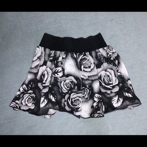 floral skirt